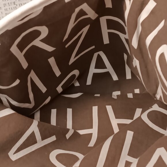 Isaac Mizrahi canvas & faux leather extra large shoulder tote bag purse - Picture 6 of 16